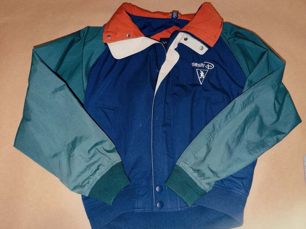 Vintage Disney Fashions Swingster Colorblock Windbreaker Jacket XL